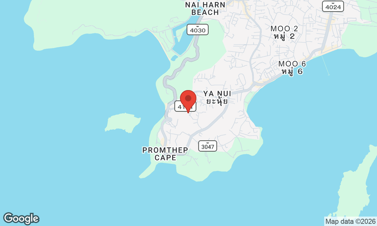 Map of Ao Sane Beach