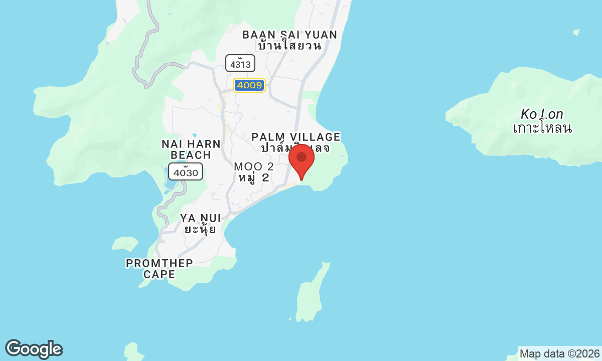 Map of Rawai